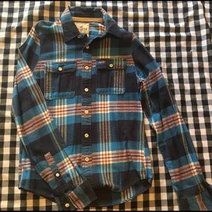 Men’s Large Hollister Plaid Flannel Shirt